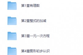 一套精典的初中数学整套PPT课件（完整版）